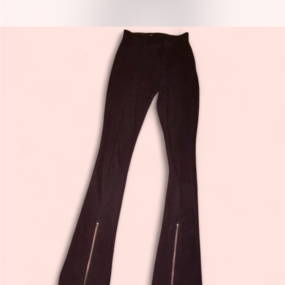 Zara Black Boot Cut Flare Pants
